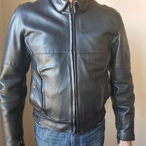 Unik Mens CCW All Season Performance Leather Motorcycle Jacket M